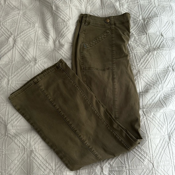 Pilcro green cargo pants, size 27 - Picture 1 of 2